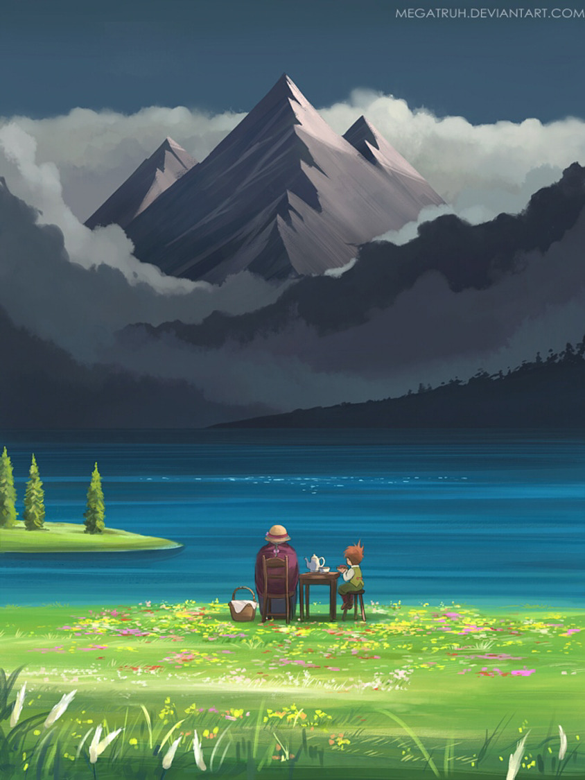 theartofanimation:  Megatruh  -  Niken Anindita  -  http://society6.com/megatruh 