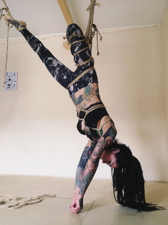 patfosterinropes:  Stefania Ginger in my ropes Pavia Shibari Dojo