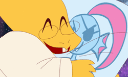 likeableartist:  gaby14link:   Fishy Love!  Song by GriffinillaAnimated by GaelRice, (aka me) Thank you Toby Fox!  Happy Anniversary Undertale!!   Ahhhh omfg this is adorable &gt;W&lt;