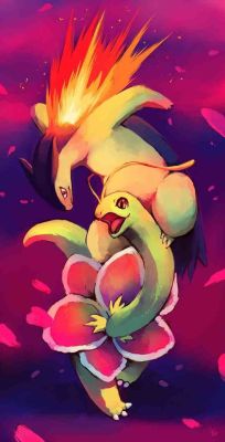 amphlosion:  source Typhlosion and Meganium!