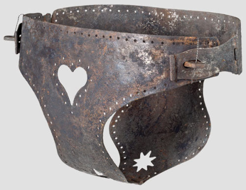 Chastity belt, 17th century.