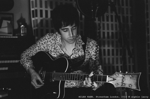 MILES KANE in recording studio for his first album.Streatham, LONDON, 2010. 