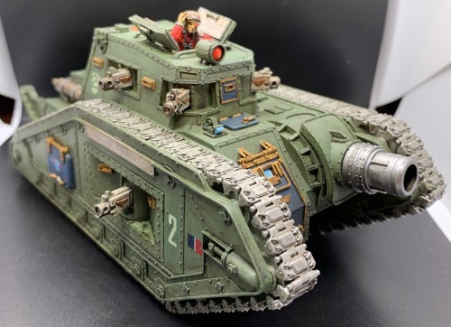 Malcador Defender. This Has Been Sitting In The To-be-painted Compound For Quite Some Time, So I Decided