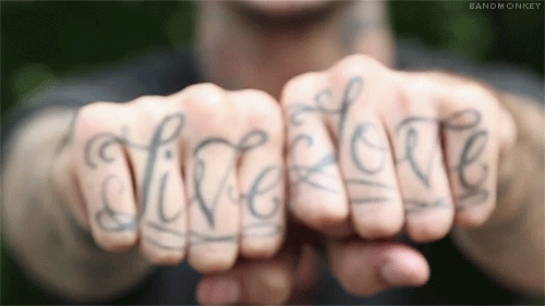 dritysoul:  Austin Carlile + his knuckle tattoos (x) 