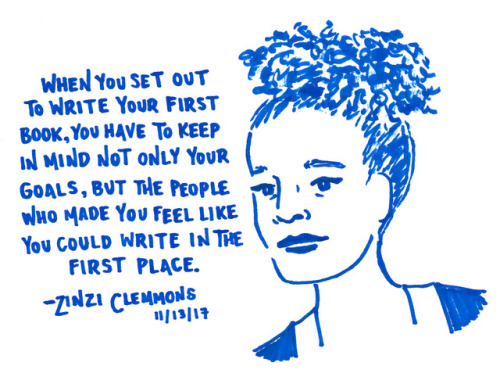 Zinzi Clemmons at @nationalbook 5 Under 35, 11/13/17