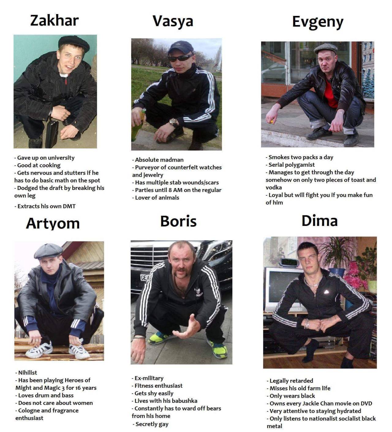 weirdrussians:  Slav squad
