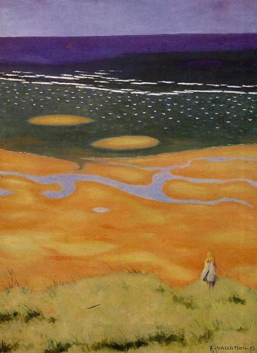 artist-vallotton: The Rising Tide, Felix VallottonMedium: oil,canvashttps://www.wikiart.org/en/felix