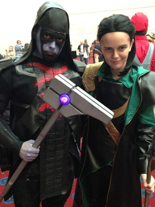 Marvel at RCCC!Hawkeye by me ( ameliarating) and Loki by veliseraptor.Please let me know if I can ta