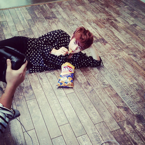 iseuli:  L.Joe:Ricky is currently modeling. via instagram here: http://instagram.com/p/f1nr8XudAI/