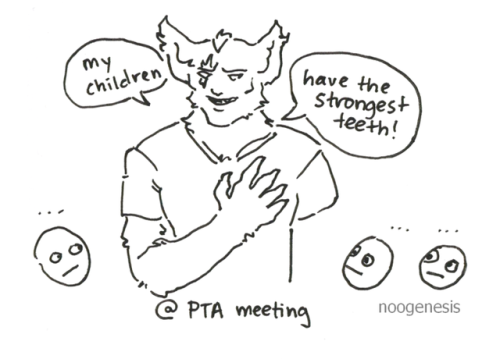 @titaniumsnail made a joke on the server about proud dad Sendak… and PTA braggart Sendak was 