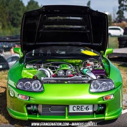 stancenation:  Awesome Supra. Wonder what kind of power it’s putting down… |   Photo By: @marcuslfoto #stancenation