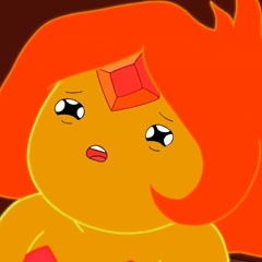 geekedit:  Flame Princess (Adventure Time) feitos