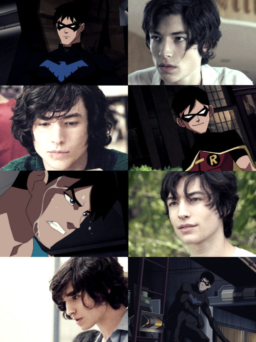 thesmallestonewasme:  Young Justice Fancast  Ezra Miller as Dick Grayson (Robin/Nightwing) 