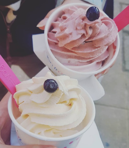 Queríamos helado, así que comimos helado- #santiagodechile #instachile #foodporn #yogenfrüz #icecr