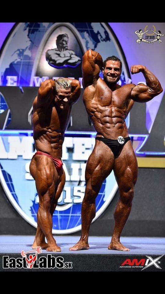 Nicolas Vullioud &amp; David Hoffman - Winner of the 85kg and the winner of the