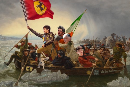 Saw This Photo Of Charles With The Ferrari Flag At Monza And Got Inspired So Here You Have It, General