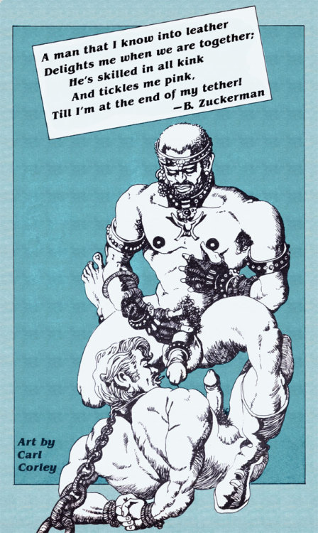 Limerick illustrated by Carl Corley.