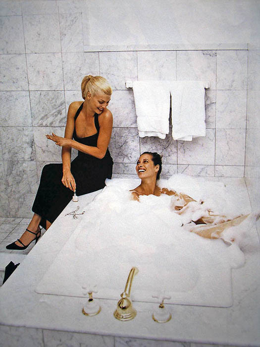lalinda-evangelista:L.A Afternoon - Harper’s Bazaar US (1995)Linda Evangelista