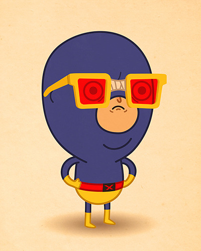 astonishingx:  X-Men (“just like us” series) by Mike Mitchell