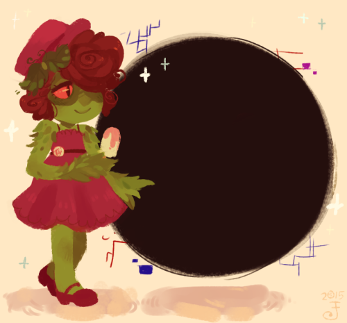 cameliacake:tiny gal pals just hangin’ out