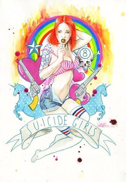 skindeeptales:  Suicide Girls by Lori Zombie