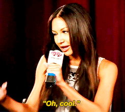 alyciadebnam:  Naya talking about kissing Demi Lovato 