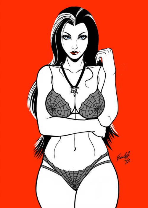 johnny-dynamo:Creepy and Sexy by Edgar Sandoval