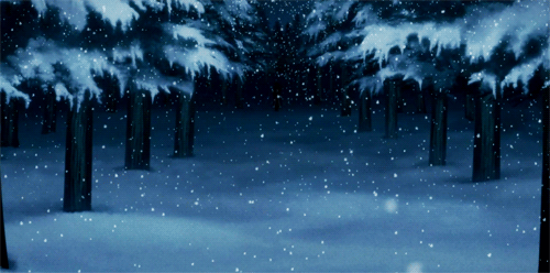 winter hiver snow neige snowflakes snowfall gif, winter , hiver , snow ,  neige , snowflakes , snowfall , schneeflocken , gif , anime , animated - GIF  animado grátis - PicMix