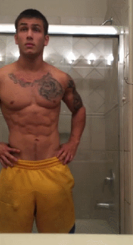 vjbrendan:  Michael Hoffman Flexing!! http://www.vjbrendan.com/2014/10/yes-please-michael-hoffman-flexing-new.html