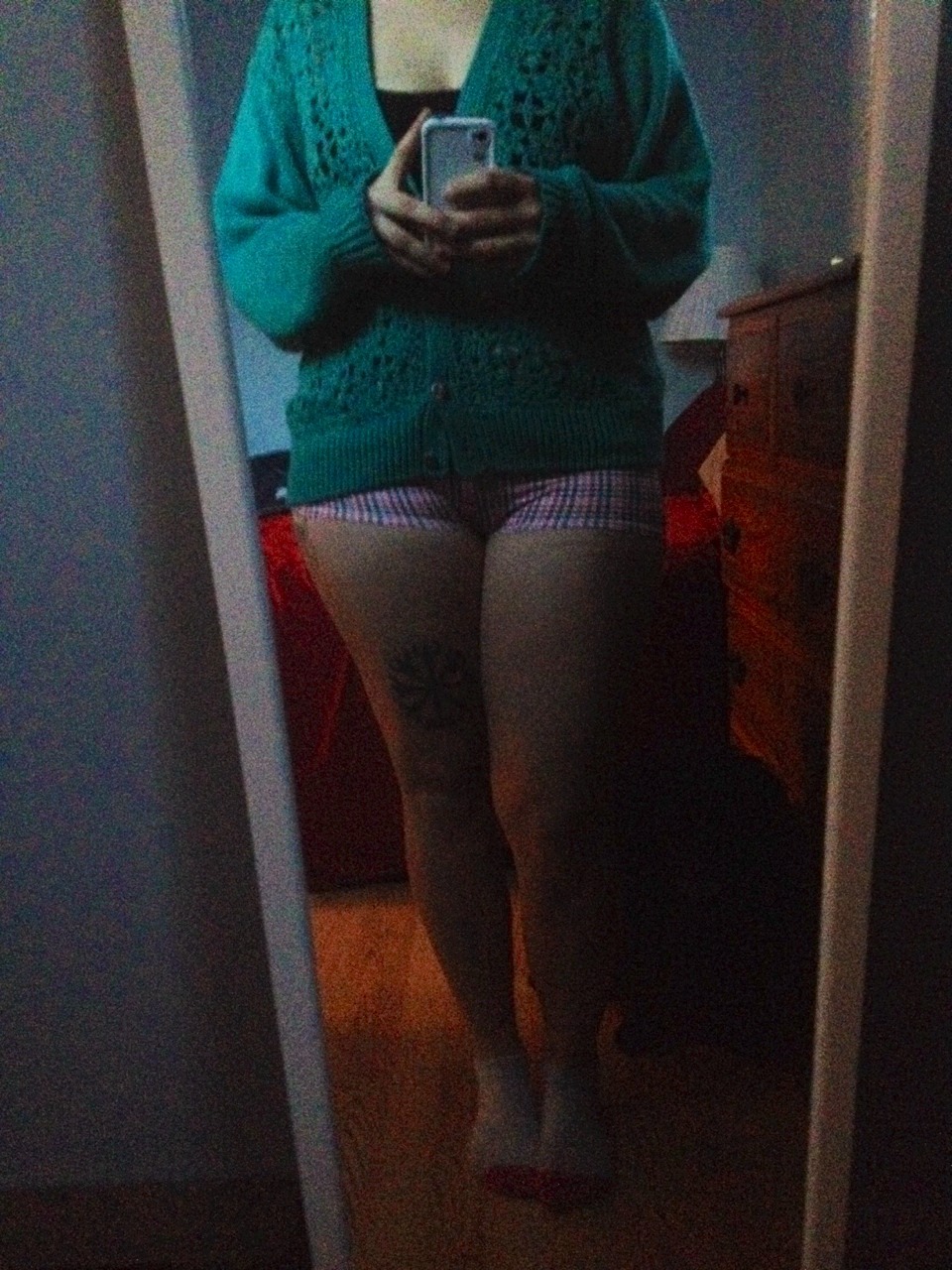 bruisesandbrokenteeth:  I bought girl boxers. I’m never wearing pants again.