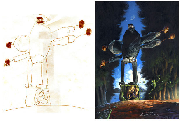 glenn-griffon:  ecmajor:  lilaira:  monsoonmo0n:  What children’s drawings would