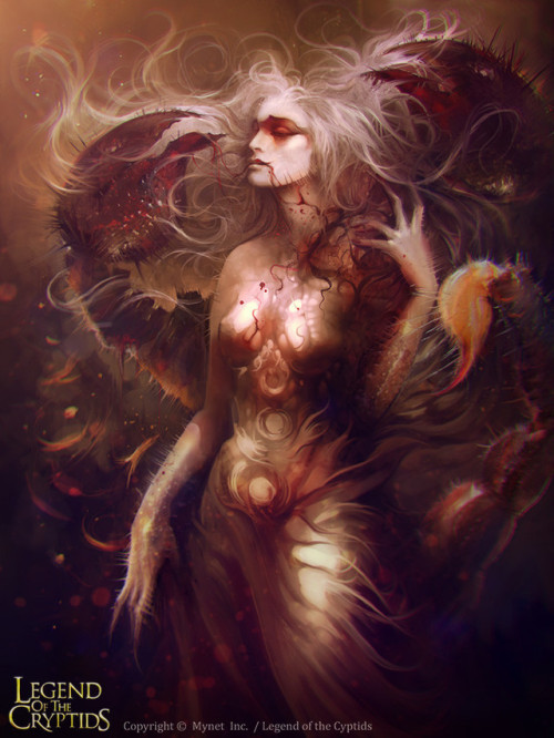 morbidfantasy21:Ninon – Legend of the Cryptids concept by Dalisa Art