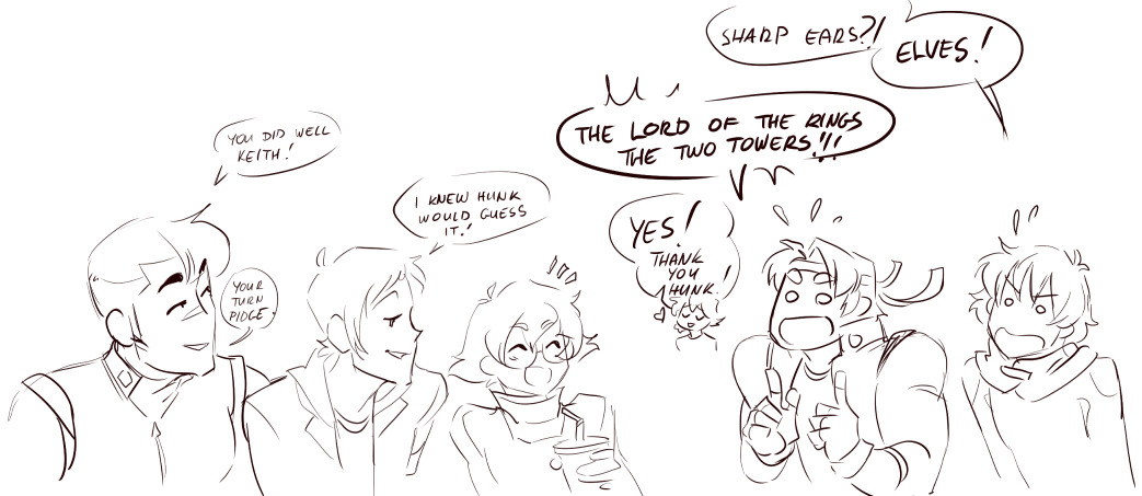 littlecofiegirl: I love the Voltron family. The team build up is to avoid the injokes