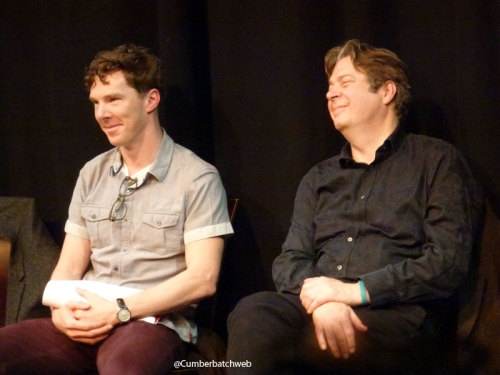 cumberbatchweb:Benedict Cumberbatch, Roger Allam, John Finnemore, Anthony Stewart Head &amp; cast at