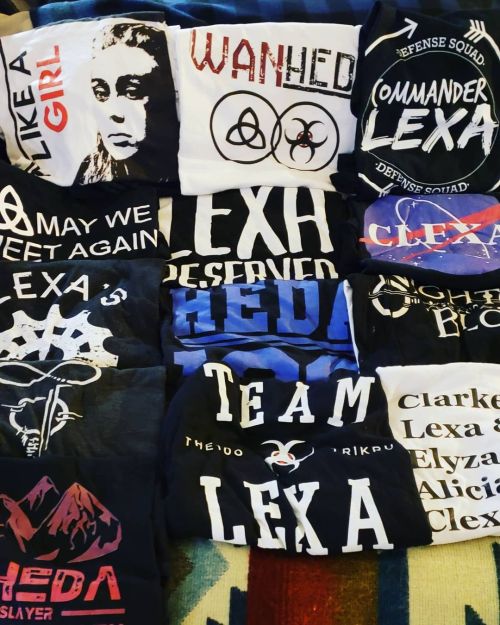 What does your 100 closet look like? ♾ #clexa #wanheda #hedalexa #lexawoods #clarkegriffin #clarkean