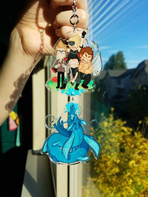 sfwdcs: sfwdcs:“I’ve almost got it!”  Here it is! My first acrylic charm in ages– and it’s of th