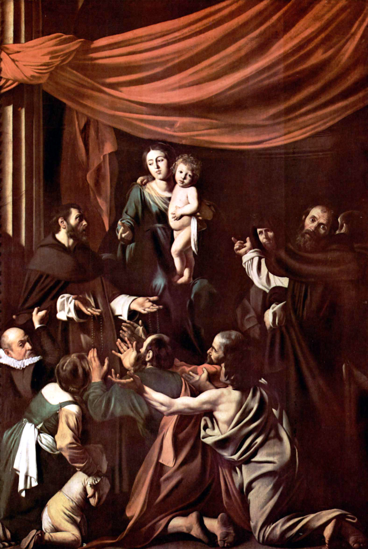 caravaggista:  Caravaggio tells Mary’s story: The Annunciation (c. 1608-10);