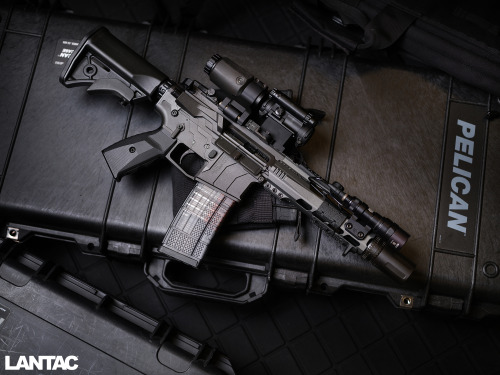 Two Tone Titanium Onyx&hellip;LWRC Compact Stock.Lancer 30Rnd Magazine.Surefire Scout Light in Arasa