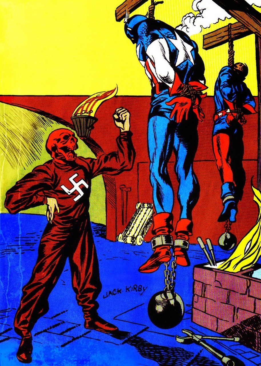 “The Return of the Red Skull” - art by Jack Kirby (1941)