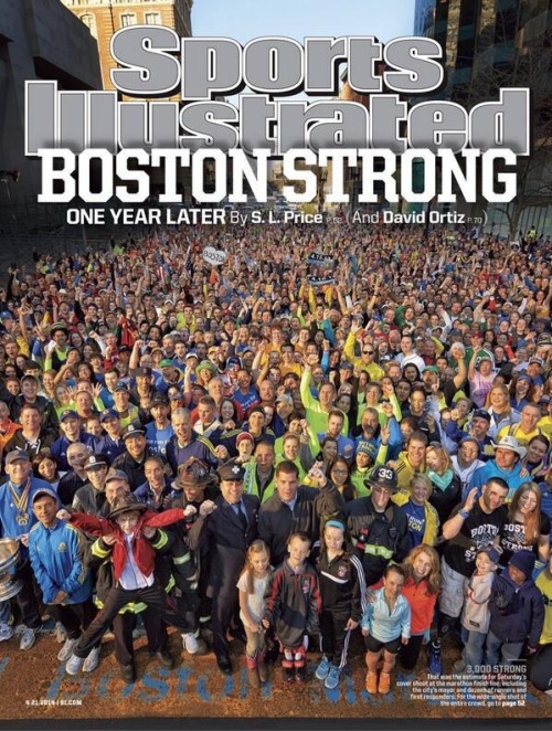 I hear Regina George does Sports Illustrated covers. In Boston.  If you look really closely you can 