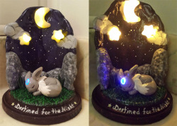 stealingglitches:  pikachu-potter:  archiemcphee:  The dark will never seem scary if you’ve got one of these awesome light-up Pokémon sculptures in your room. Each one is hand-sculpted and painted by Kerrville, TX-based artist Kirsey of Kirsey’s