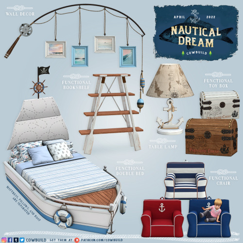 April 2022 Set (1) - Nautical Dream Ahoy! I was sick last month but now I am much better. There will