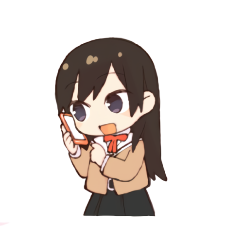  ꕥ CHIBI GIRLS # 2 ꕥ ▷ Bloom Into You ◦ LINE stickers 