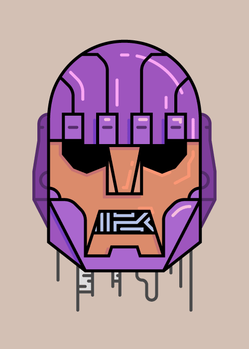 alexlikesdesign:  This weekend I decided to make an illustration with some monoweighted