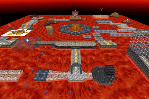 never-obsolete: Super Mario 64 DS - Lethal Lava Land