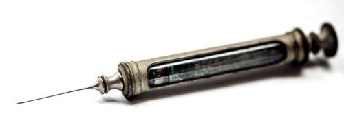 19th century syringe