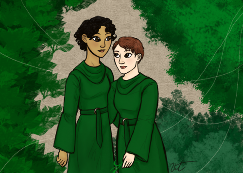 spiritintheinkwell: Femslash February: a ship from something I liked as a kid Little me was SO INTO 