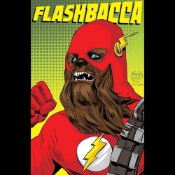 #chewbacca #flash #starwars #dccomics