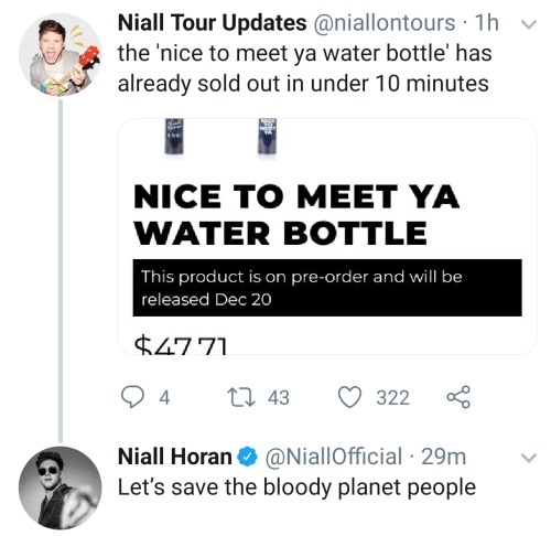 apureniallsource:Niall’s recent Twitter Activity - 12/10