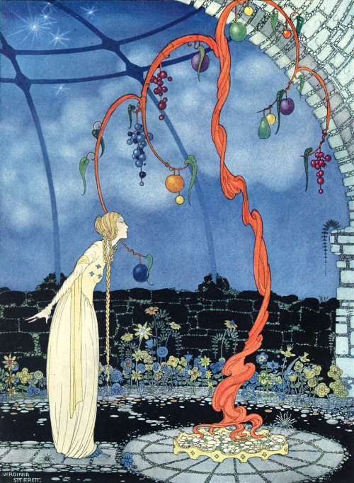 Virginia Frances Sterrett : &ldquo;Rosalie&rsquo;s Tree&rdquo; (Old French Fairy Tales, 1920)﻿